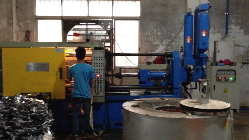 Aluminium die casting machine